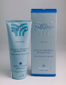 Doccia Shampoo all'acqua termale - 200 ml LINEA UOMO Acqua di Tabiano
