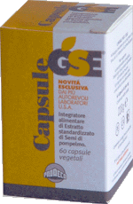 GSE estratto secco semi di pompelmo  60 cps - Prodeco