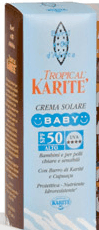 Karitè Tropical Crema Solare Baby FP50 125 ml