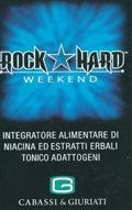 ROCKHARD Weekend  4 cps - Cabassi e Giurati