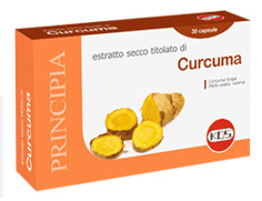 Curcuma estratto secco - principia - 30 cps - Kos